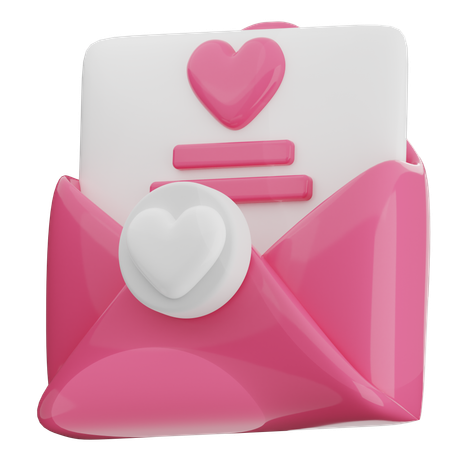 Convite de casamento  3D Icon