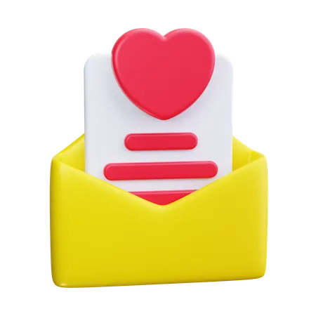 Convite de casamento  3D Icon