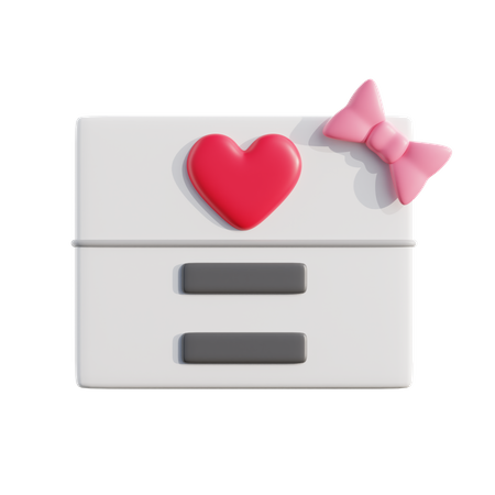 Convite de casamento  3D Icon