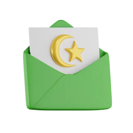 Convite do Ramadã  3D Icon