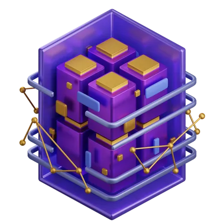 Convolutional Neural Network  3D Icon