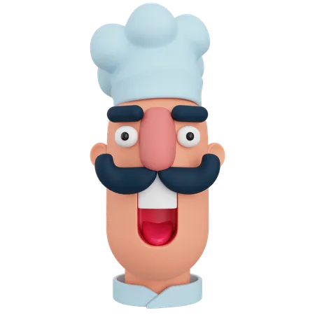 Cook  3D Icon