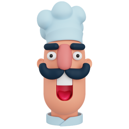 Cook  3D Icon