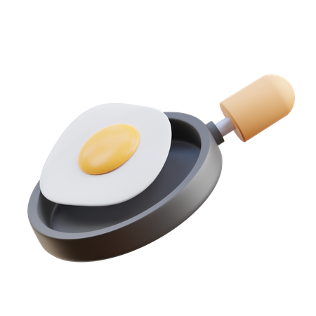 Cook eggs  3D Icon