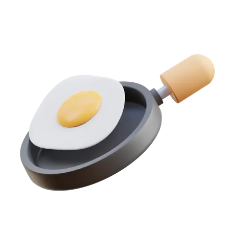 Cook Eggs  3D Icon