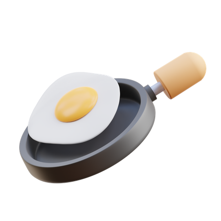 Cook eggs  3D Icon