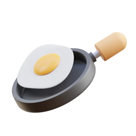 Cook eggs  3D Icon