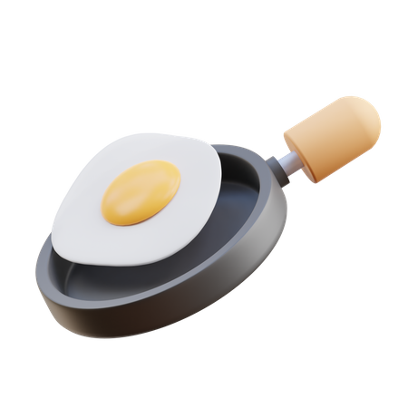 Cook Eggs  3D Icon