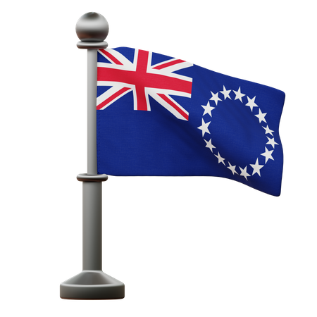 Cook Island Flag  3D Icon