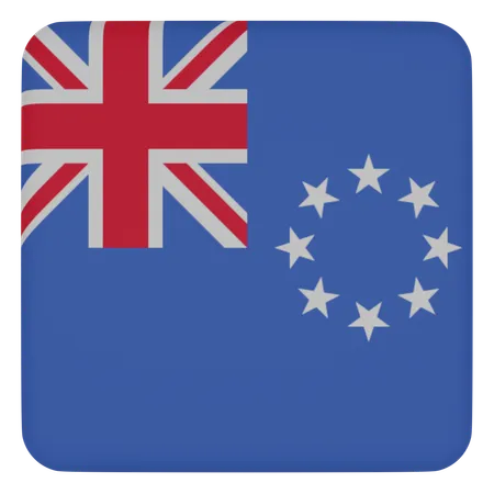 Cook Islands  3D Icon