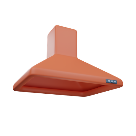 Cooker Hood  3D Icon