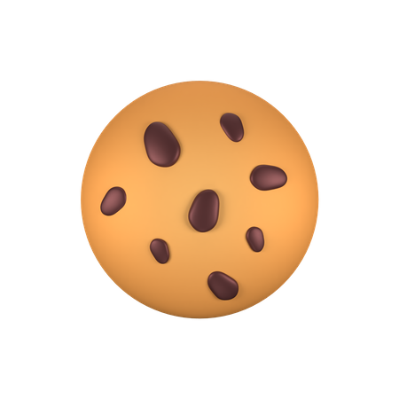 Cookie 3D Illustration