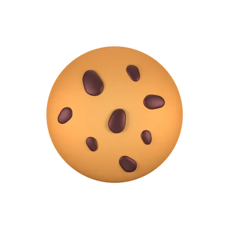 Cookie  3D Illustration