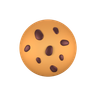 sweet cookie emoji 3d
