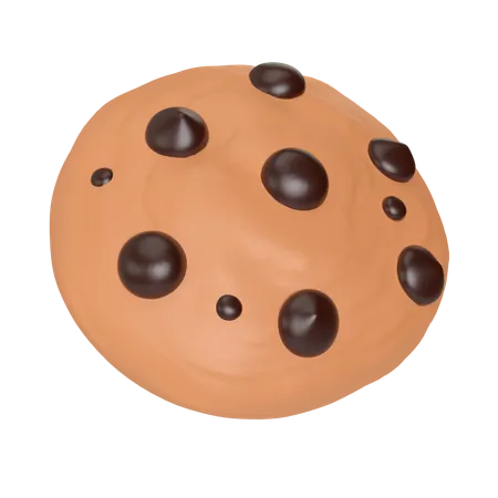 This Is Cookie 3 D Render Illustration Icon High Resolution Png File Isolated On Transparent Background Available 3 D Model File Format Blend Fbx Gltf And Obj 3D Icon