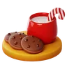 Cookie And coffee cup