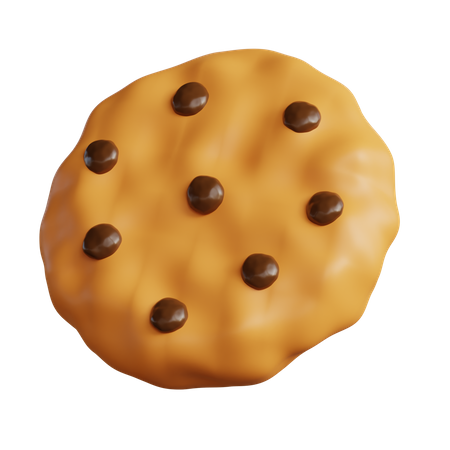 Cookie aux pépites de chocolat  3D Icon