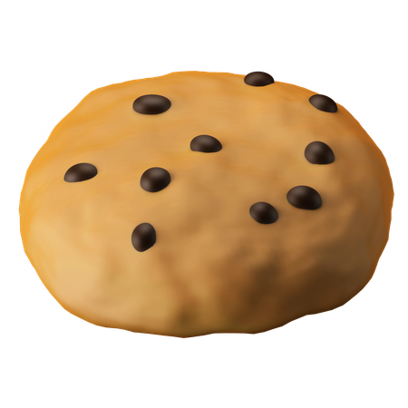 Cookie Chip  3D Icon