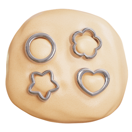 Cookie Cutter  3D Icon