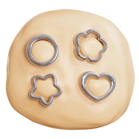 Cookie Cutter  3D Icon