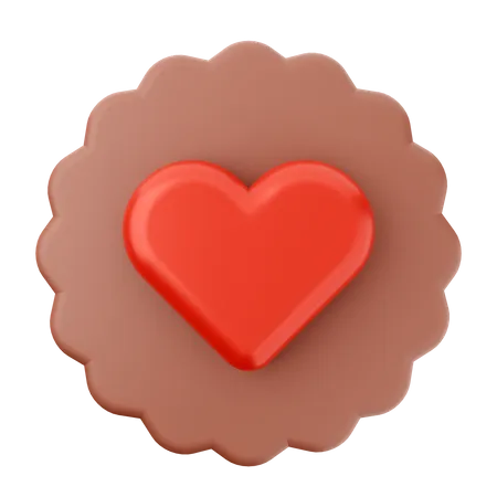 Biscuit d'amour  3D Icon