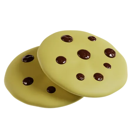 Cookies  3D Icon