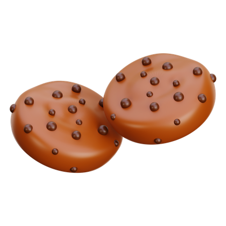 Biscuits  3D Icon