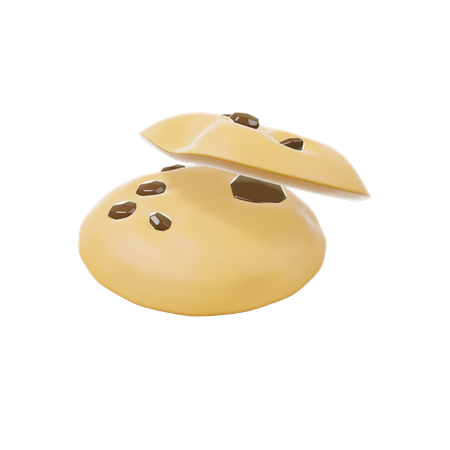 쿠키  3D Icon