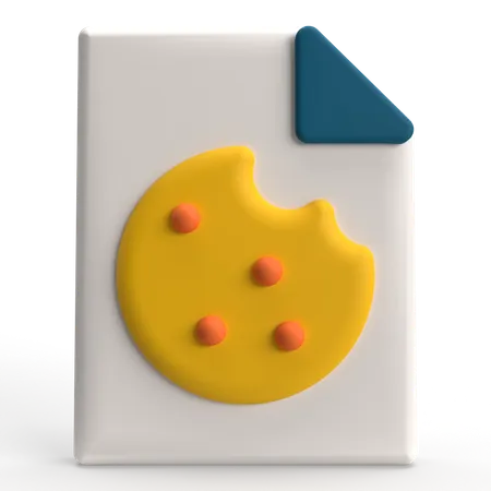 Cookies  3D Icon