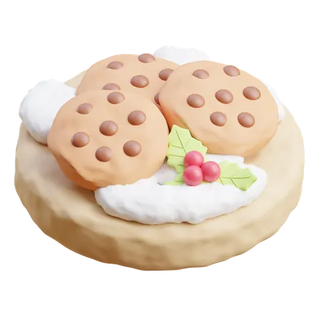 Cookies  3D Icon