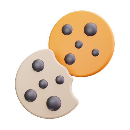 Cookies  3D Icon