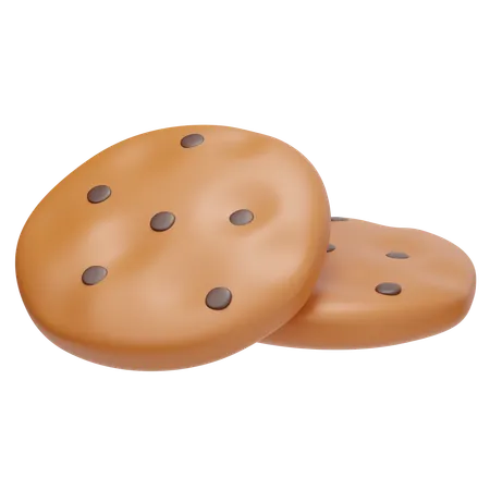 Cookies  3D Icon