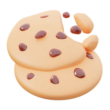 Cookies  3D Icon