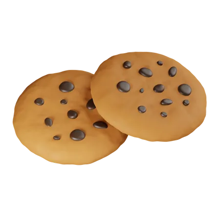 Cookies  3D Icon