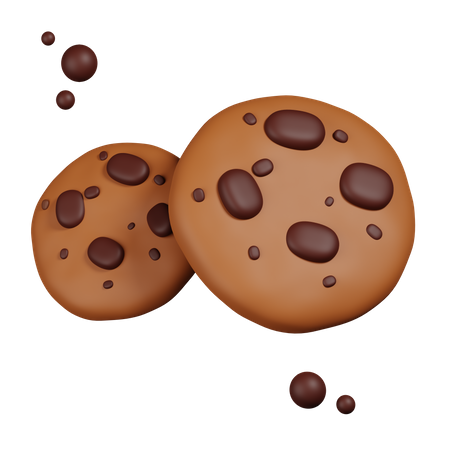 Cookies  3D Icon