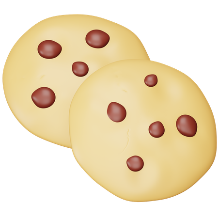 Cookies  3D Icon