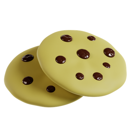 Cookies  3D Icon