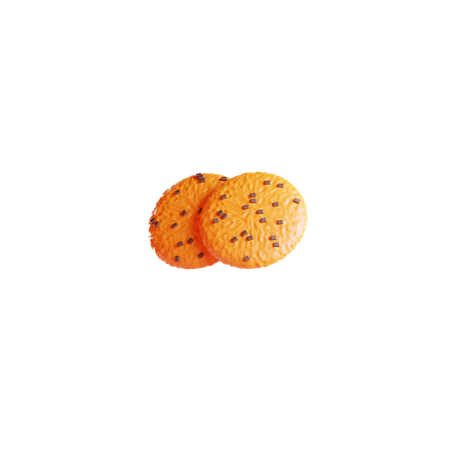 Cookies  3D Icon