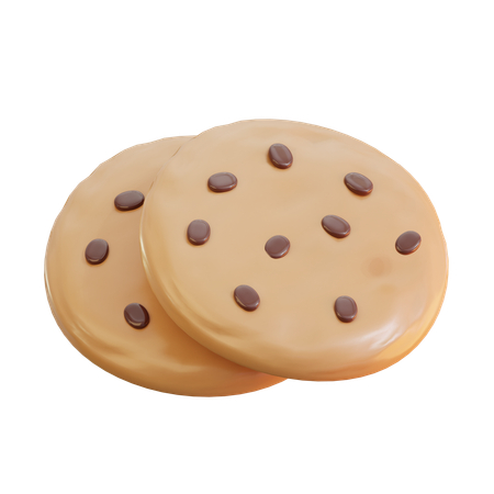 Cookies  3D Icon