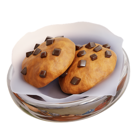 Cookies  3D Icon