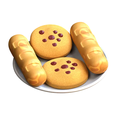 Cookies  3D Icon