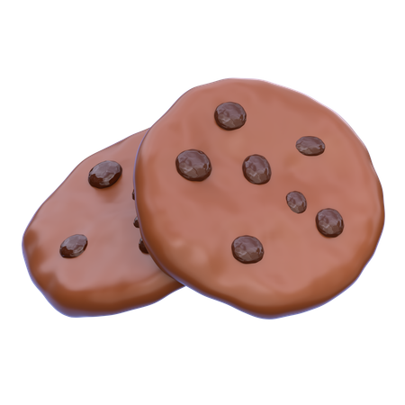 Cookies  3D Icon