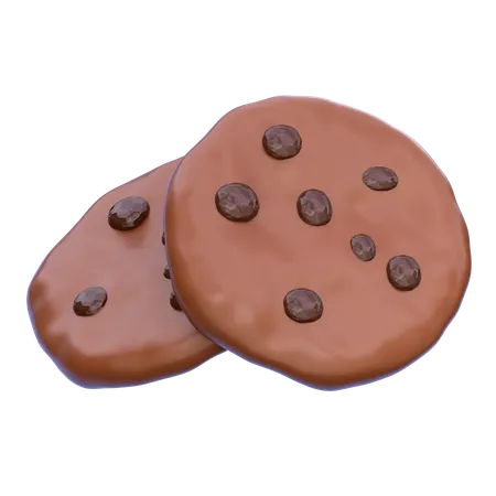 Cookies  3D Icon