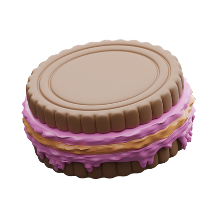 Cookies  3D Icon