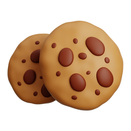 Cookies  3D Icon