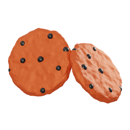 Cookies  3D Icon