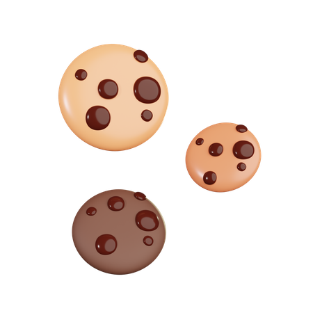 Cookies  3D Icon