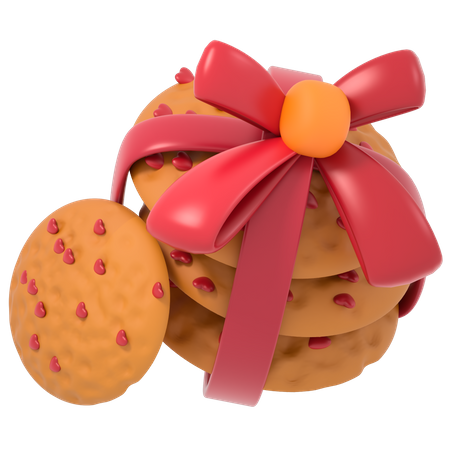 Cookies  3D Icon