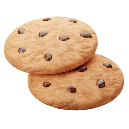 Cookies  3D Icon