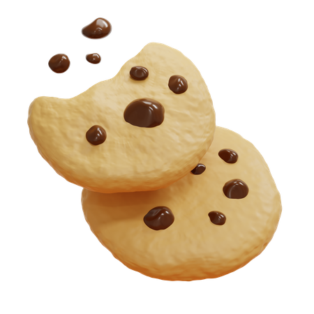 Cookies  3D Icon